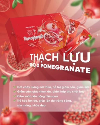 Thach Luu Giam Can Go X Pomegranate