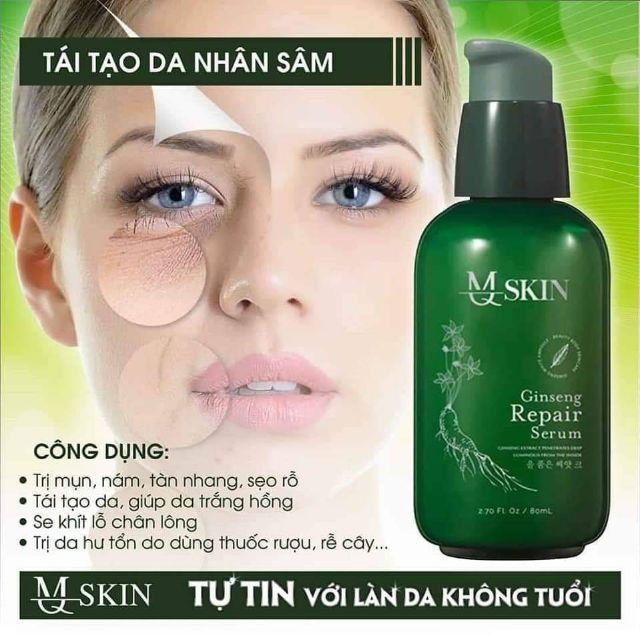 Serum Tai Tao Da Nhan Sam MQ Skin