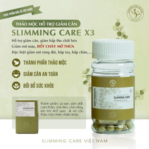 Vien Thao Moc Giam Can Slimming Care X3 2