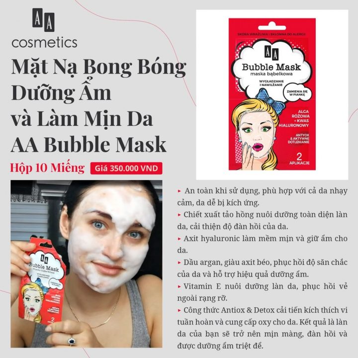 mat na thai doc da AA cosmetics 2