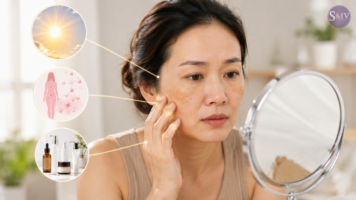 Có thể da đã thay đổi từ trước. Có thể da đã thay đổi từ trước.