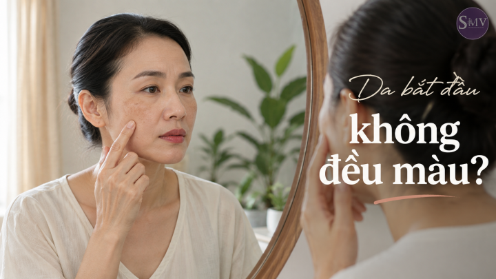 Da bắt đầu không đều màu Da bắt đầu không đều màu