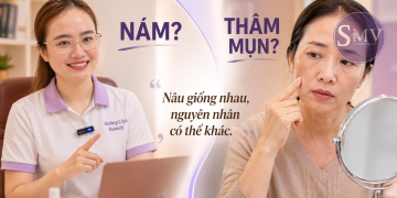 Nâu giống nhau, nguyên nhân có thể khác.