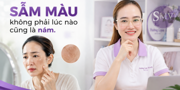 Sẫm màu không phải lúc nào cũng là nám.