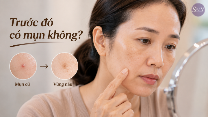 Trước đó có mụn không Trước đó có mụn không
