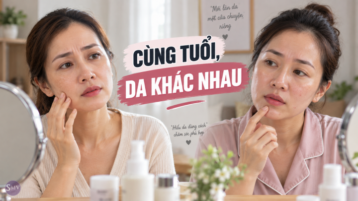 CÙNG TUỔI, DA KHÁC NHAU CÙNG TUỔI, DA KHÁC NHAU