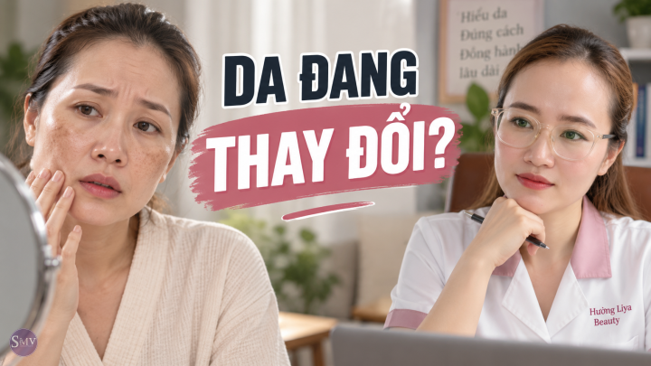 Khi nội tiết thay đổi, da có thể thay đổi thế nào